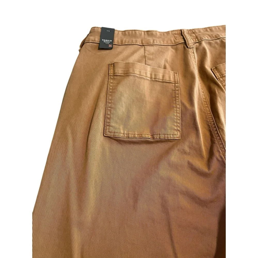 Torrid Brown Wide Leg Trousers Womens Size 16 NWT - Picture 10 of 12